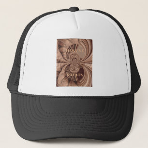 African Hakuna Matata Fraktal Art Print/Graphic Truckerkappe