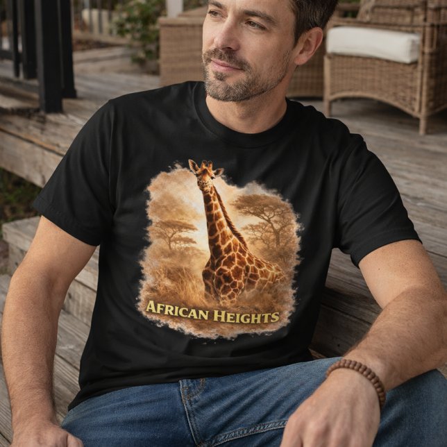 African Heights Giraffe | African Wildlife Pride Tri-Blend Shirt (Von Creator hochgeladen)