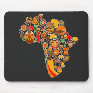 AFrican-Karte Mousepad