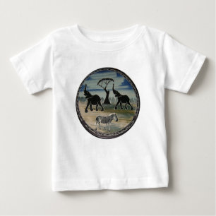 African Kenya Beautiful Wildlife Baby T-shirt