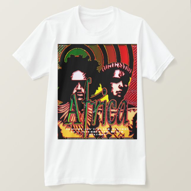African King and Queen T-Shirt (Design vorne)
