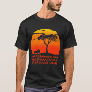African King Lion BAAA SOWENYAAA T-Shirt