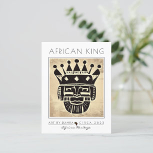 AFRICAN KING POSTKARTE
