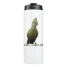 African Knysna Turaco Bird Thermal Tumbler Thermosbecher