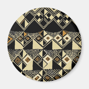 African Kuba Inspiriert Designs Magnet