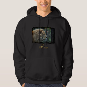 African Lion Big Cat Animal Lover Hoodie