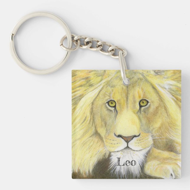 African Lion Schlüsselanhänger (Vorderseite)