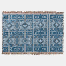 African Mali Pattern Throw Blanket X Decke