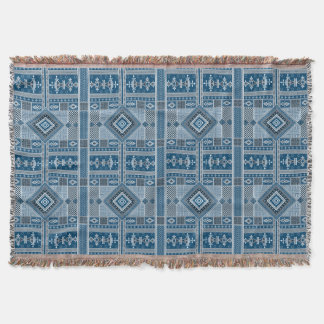 African Mali Pattern Throw Blanket X Decke