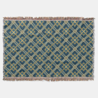 African Mali Pattern Throw Blanket XI Decke