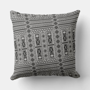 African Mali Pattern Throw Pillow V Kissen
