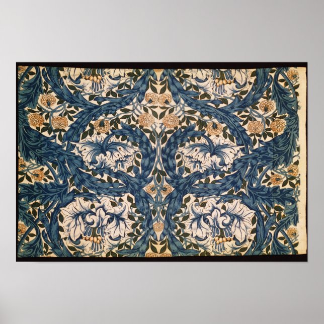 African Marigold' Design, 1876 Poster (Vorne)