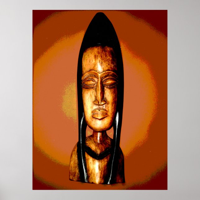 AFRICAN MASK POSTER (Vorne)
