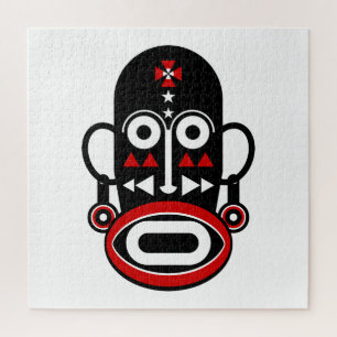 African Mask Puzzle
