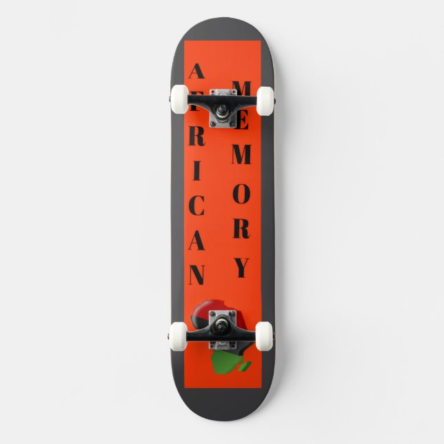 AFRICAN MEMORY Skateboard (Vorderseite)