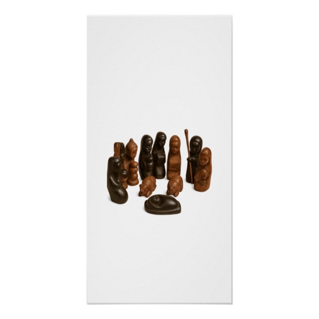 African Nativity Scene Poster - Traditional Spirit (Vorderseite)