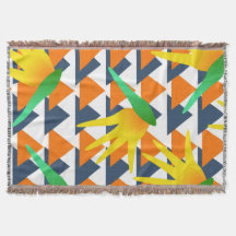 African Paradise Floral Moderne Minimalistisch