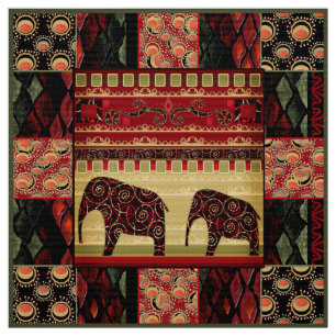 African Patchwork Stoff