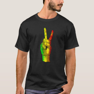 African Peace Sign Black History Montag Cool BLM M T-Shirt