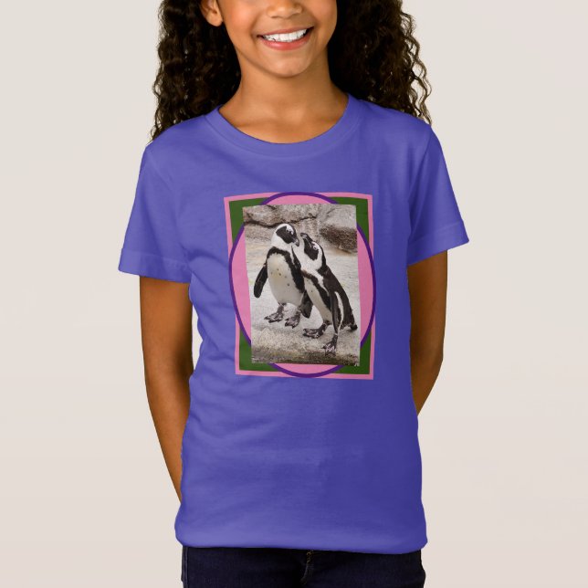 African Penguin Besties T-Shirt (Vorderseite)