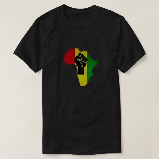 African Pride T-Shirt (Design vorne)
