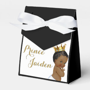 African Prince Black & Gold Elegant Geschenkschachtel