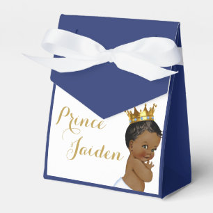 African Prince Royal Blue & Gold Elegant Geschenkschachtel