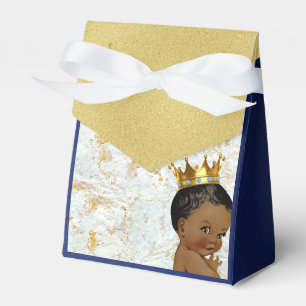 African Prince Royal Blue Gold Elegant Geschenkschachtel