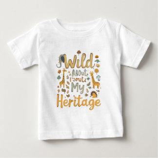 African Print Baby Bib - Stolz auf meine Wurzeln T-shirt