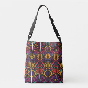 African Print Crossbody Bag Tragetaschen Mit Langen Trägern