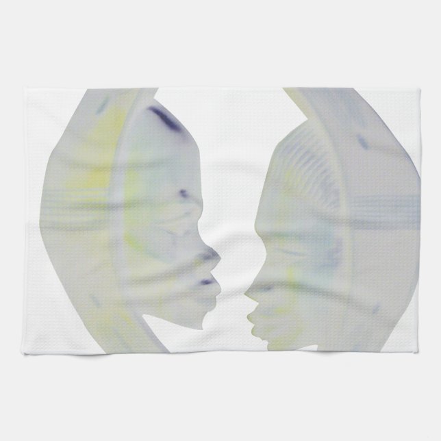 African Print Hakuna Matata Design Geschirrtuch (Horizontal)