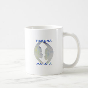African Print Hakuna Matata Design Tasse