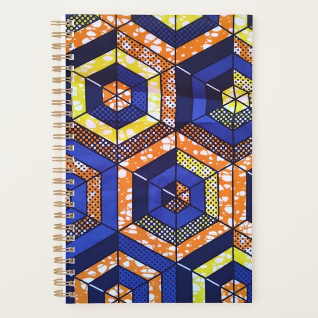 African Print Planer (Vorderseite)