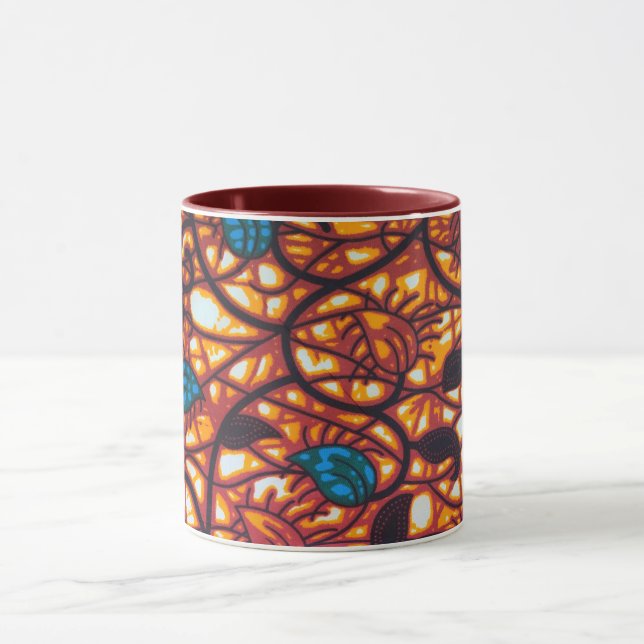 African Print Tasse (Zentrum)