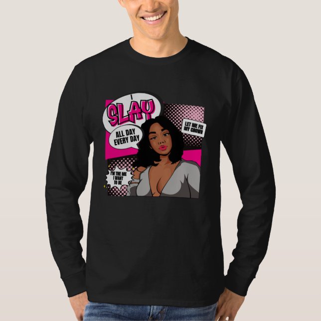 African Queen  For Women  Educated Black Girl Magi T-Shirt (Vorderseite)