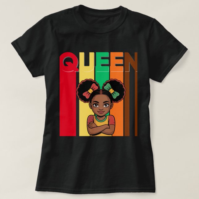 African Queen Girl Women's T - Shirt (Design vorne)