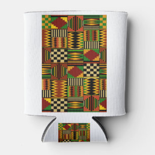 African Royal Kente Cloud Design Dosenkühler