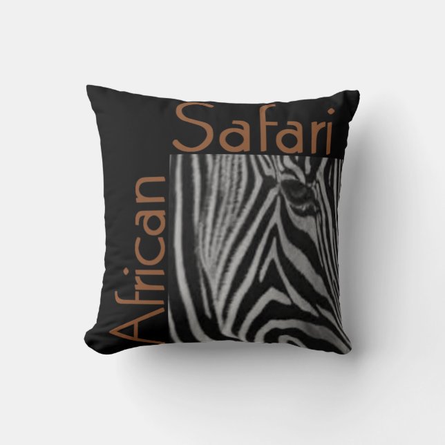 African Safari American MoJo Pillow Kissen (Vorderseite)
