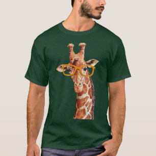 African Safari Animal Lover Funny Coole Giraffe T-Shirt