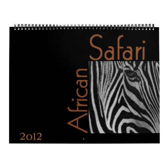 African Safari Calendar Kalender (Titelbild)