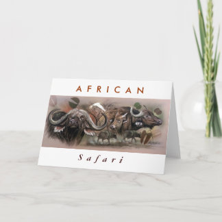 African Safari Karte