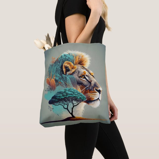 African Safari Lion Head (Von Nahem)