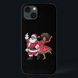 African Santa Mrs Claus Tanzen American Christmas Case-Mate iPhone Hülle<br><div class="desc">African Santa Mrs Claus Tanzen American Christmas</div>