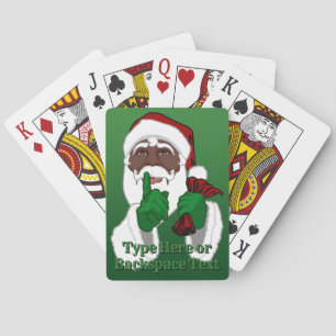 African Santa Playing Cards Personalisierte Karten Spielkarten