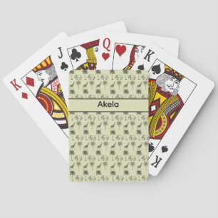 African Savanna Pattern, Brauch Spielkarten