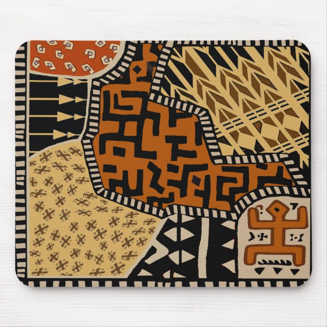 African Shaman Earth Spirits Mousepad (Vorne)