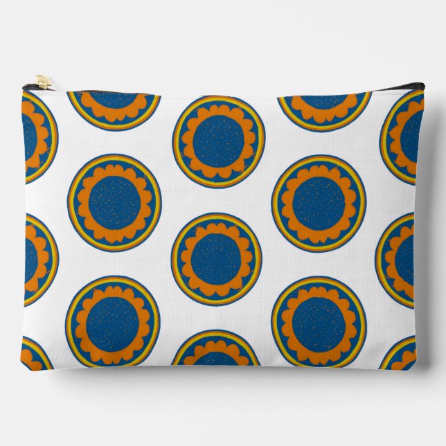  African Shweshwe  Zubehörtasche (Vorderseite)