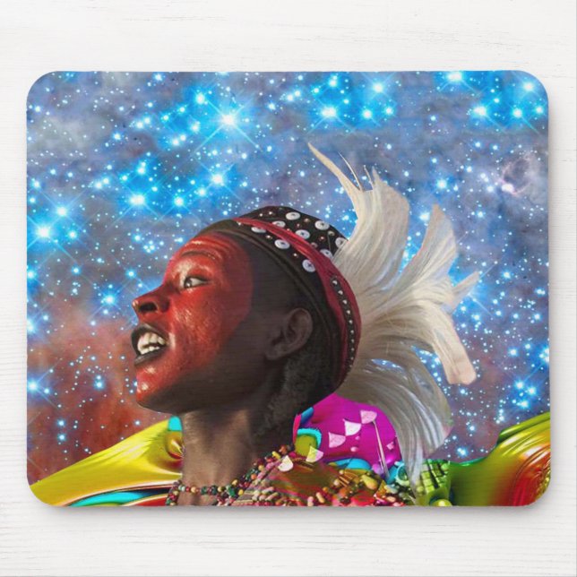 African Star Dreamer Mousepad (Vorne)