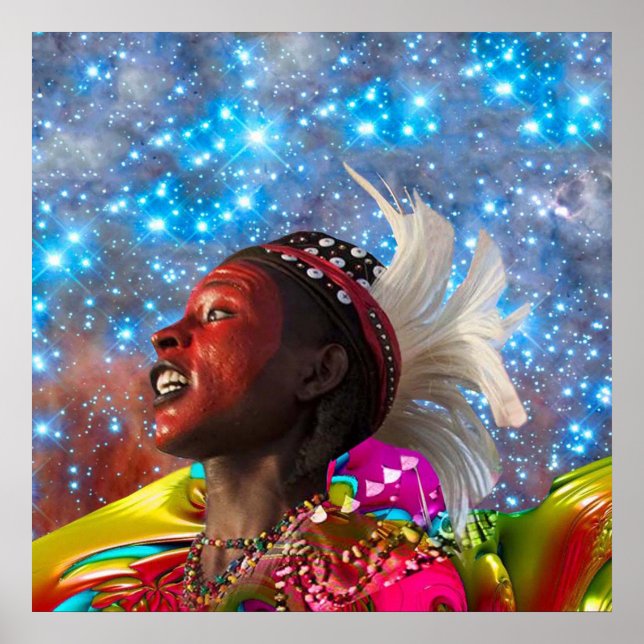 African Star Dreamer Poster (Vorne)