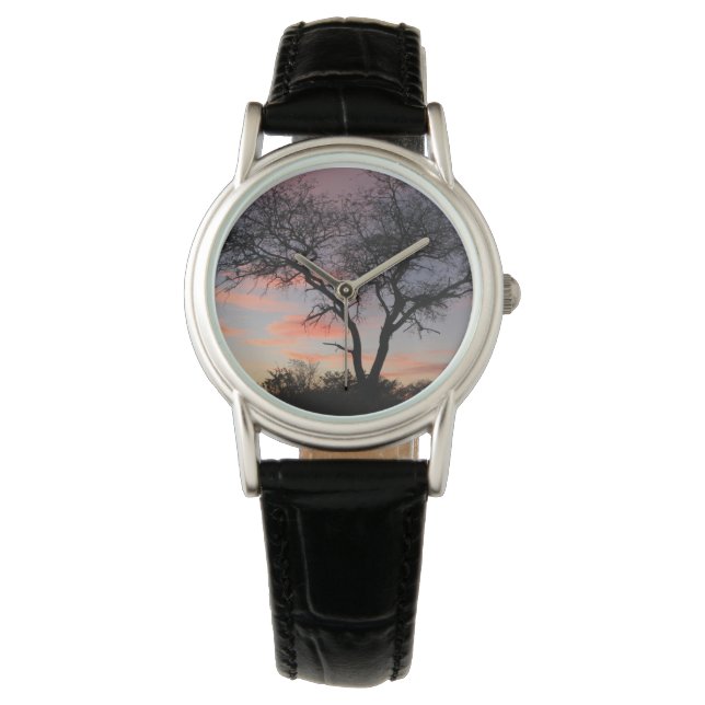 African Sunrise Watch Armbanduhr (Vorderseite)